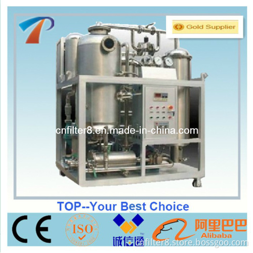 Stainless Steel Dirty Vegetabe Oil Refinery Plant